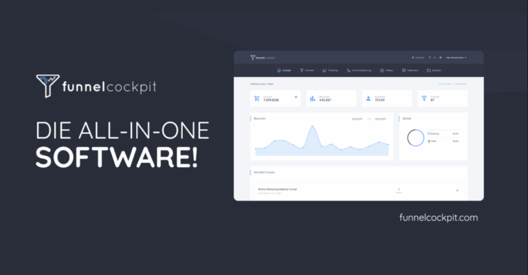 FunnelCockpit Erfahrungen – All-in-One Lösung für Landingpages, Funnels und E-Mails