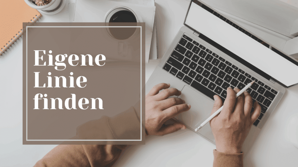 Eigene Linie finden im Online-Business statt andere zu kopieren