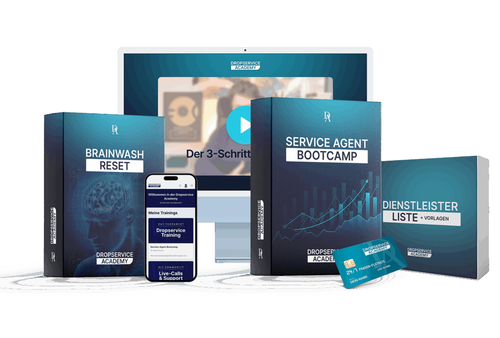 Leon Weidners Service Agent Boorcamp-Dropservicing Programm für digitale Dienstleistungen